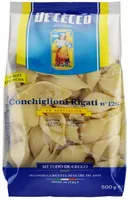 Macarrão De Sêmola De Trigo Grano Duro Conchiglioni Rigati 126 De Cecco Pacote 500g