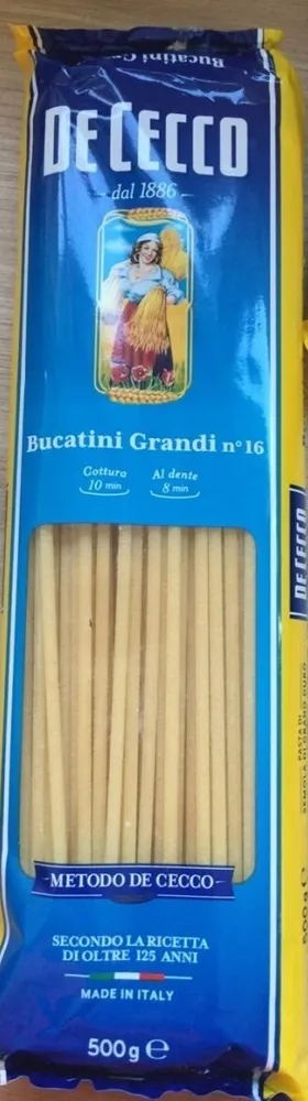 Bucatini Grande Nº16
