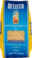 P.  Mezzi tubeti Rigatoni