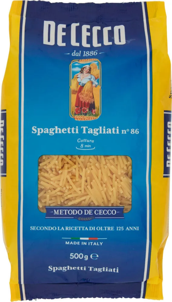 Spaghetti tagliati n°86