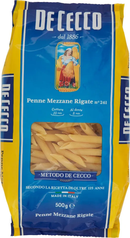 241 Penne Mezzane Rigate GR. 500