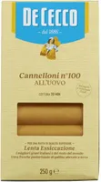 Cannelloni All?uovo 100 [pâtes Haute Qualité] [boîte De 250G]