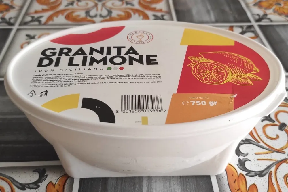 Granita al limone