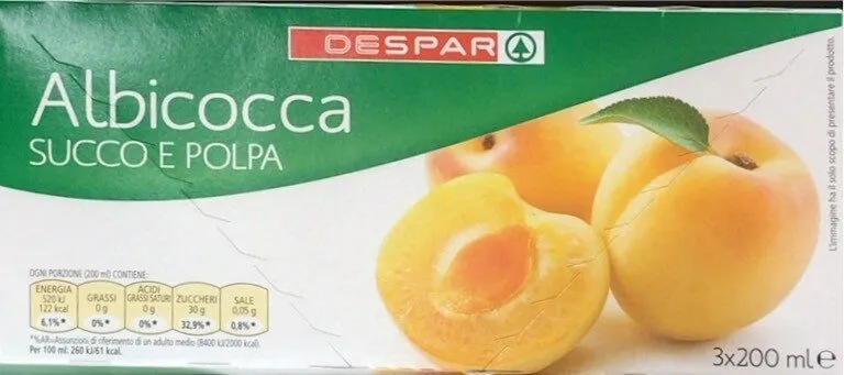 Succo di albicocca