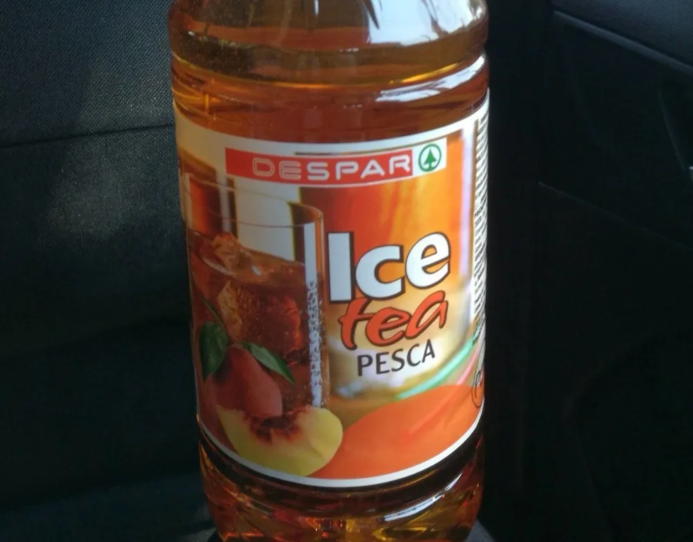 Ice tea pesca