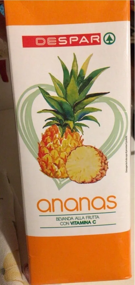Ananas bevanda alla frutta con vitamina c