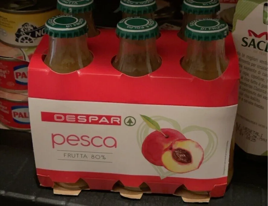 Succo alla pesca 80%