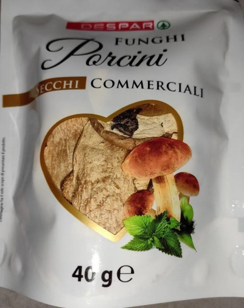 Funghi porcini secchi commerciali