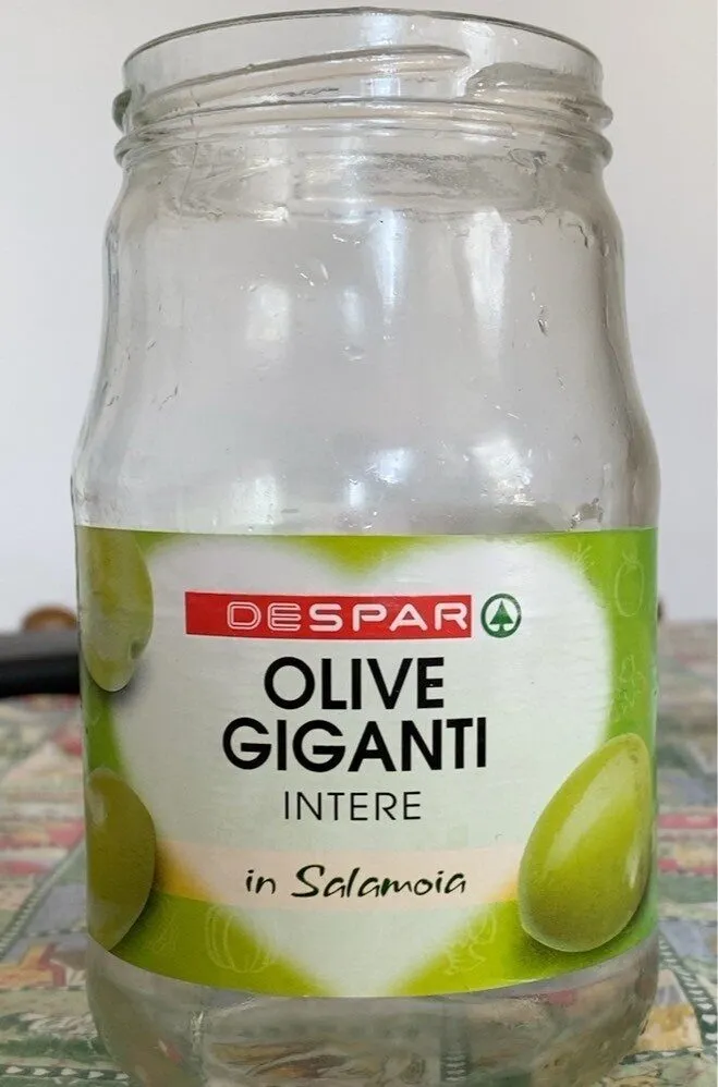 Olive Giganti intere in salamoia