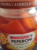 Peperoni grigliati in olio di semi di girasole