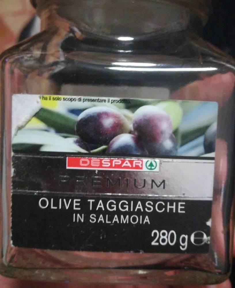 Olive taggiasche in salamoia