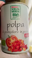 Polpa di pomodoro in pezzi