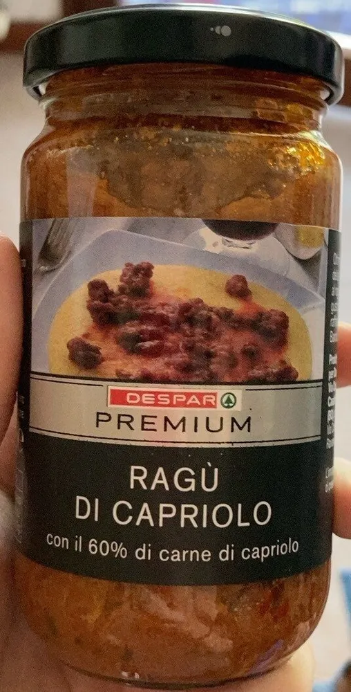 Ragù di capriolo