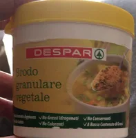 Brodo granulare vegetale