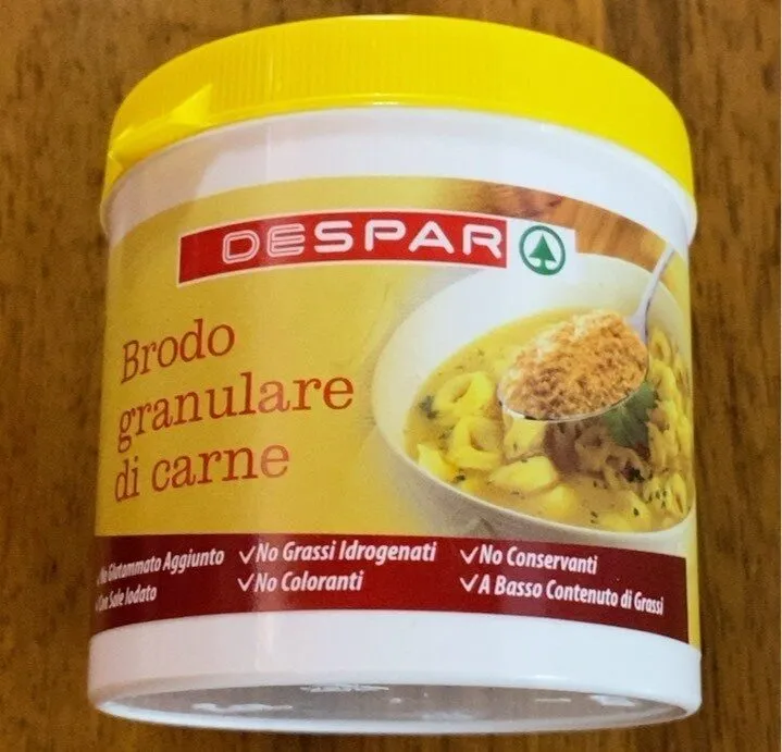 Brodo granulare di carne