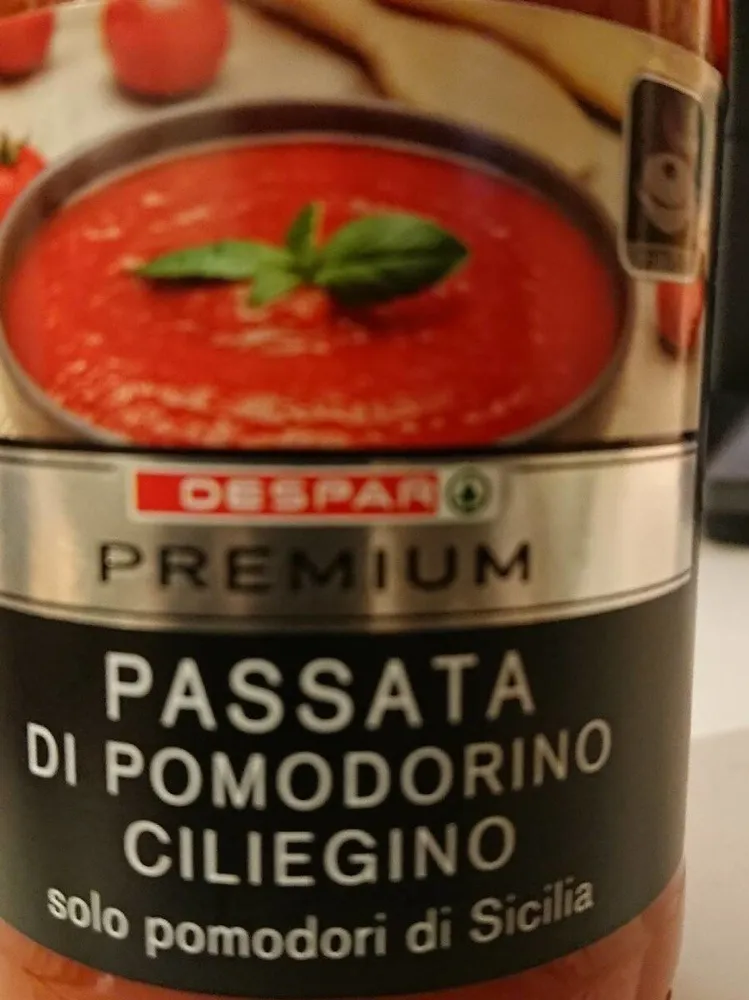 Passata di pomodoro ciliegino