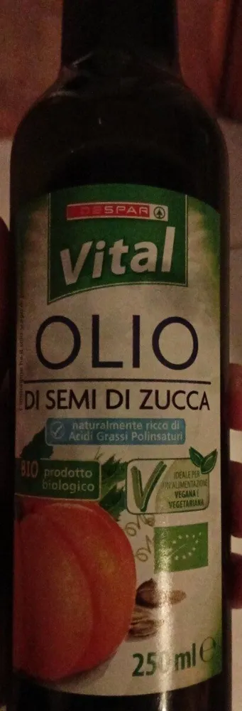 Olio di semi di zucca