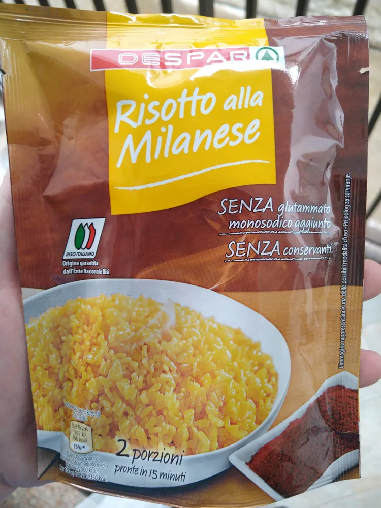 Risotto alla milanese