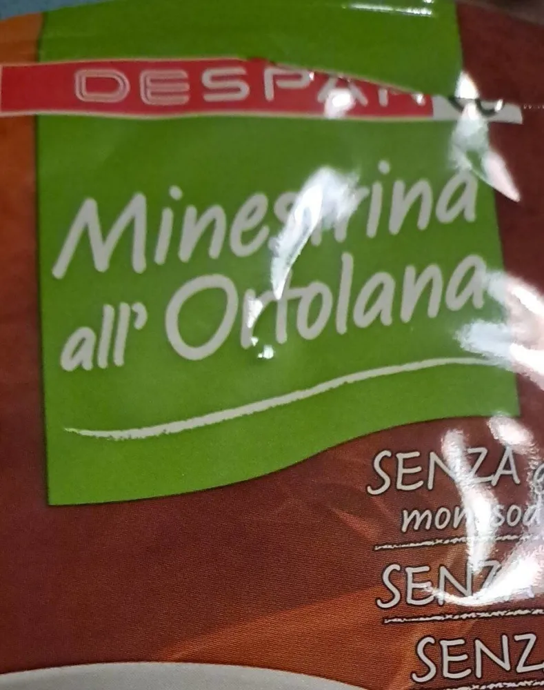 Minestra all'ortolana