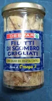 Filetti di sgombro grigliati