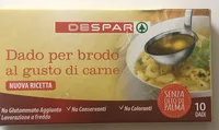 Dado per brodo al gusto di carne