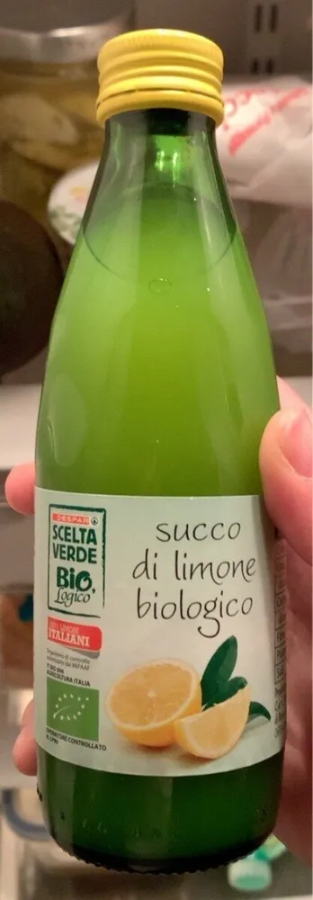 Succo di limone biologico