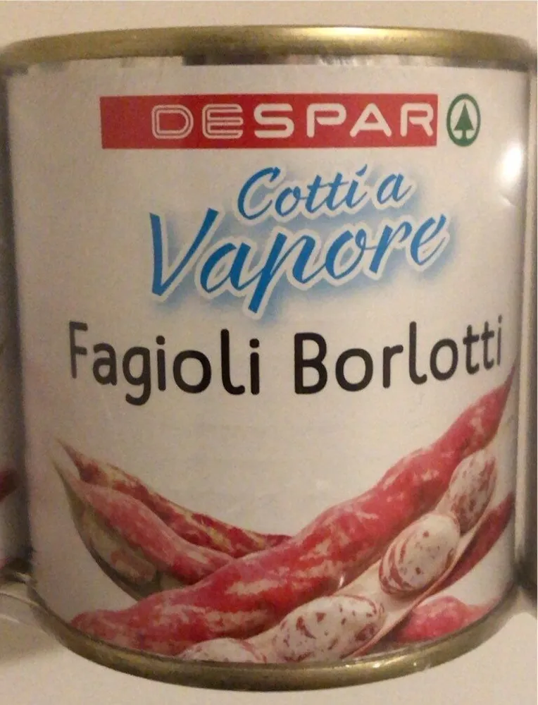 Fagioli borlotti cotti a vapore