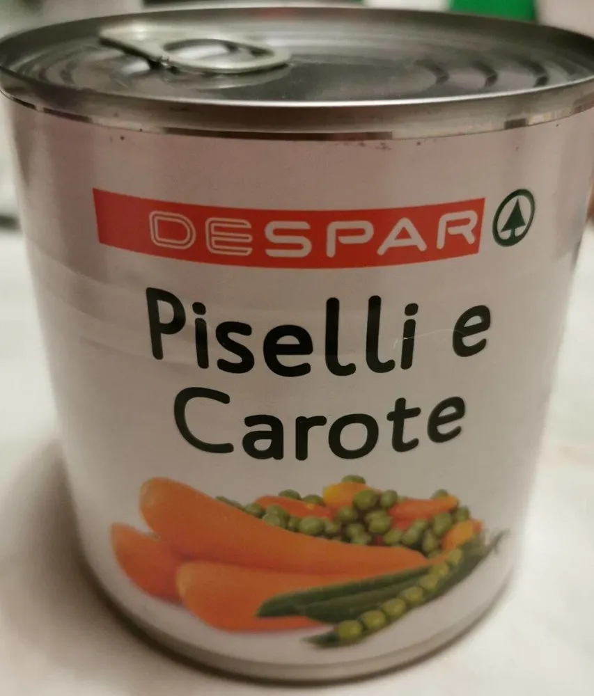 Piselli e carote