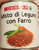 Misto di legumi con farro