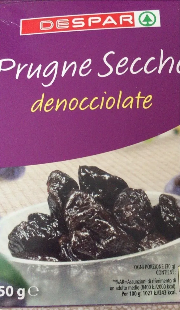 Prugne secche denocciolate