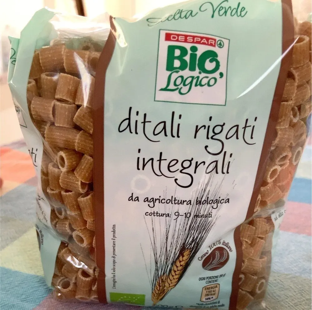 Ditali rigati integrali