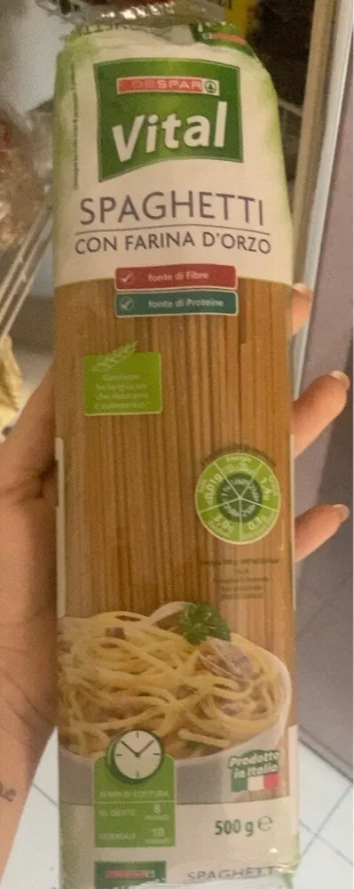 Sapghetti con farina d’orzo
