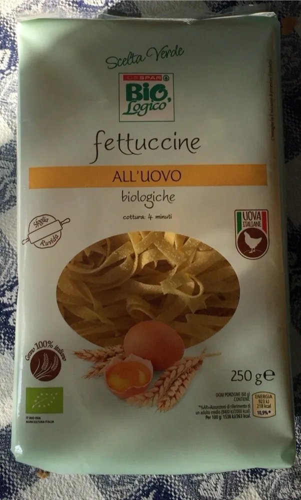 Fettuccine all’uovo