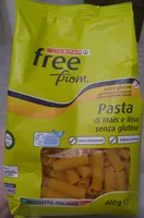 Pasta di mais e riso senza glutine