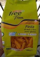 Penne di mais e riso senza glutine