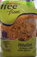 Ditalini mais e riso