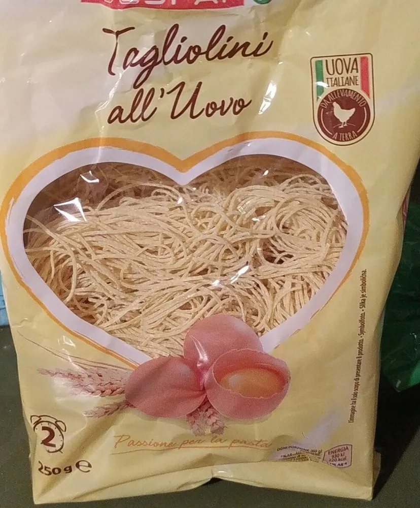 Tagliolini all' uovo