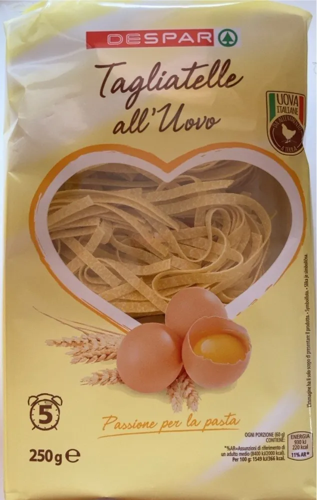 Tagliatelle all’uovo