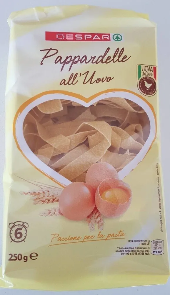 Pappardelle all'uovo