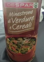 Minestrone di verdure e cereali