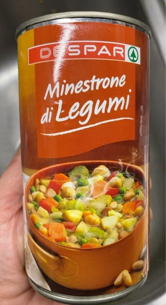Minestrone di legumi