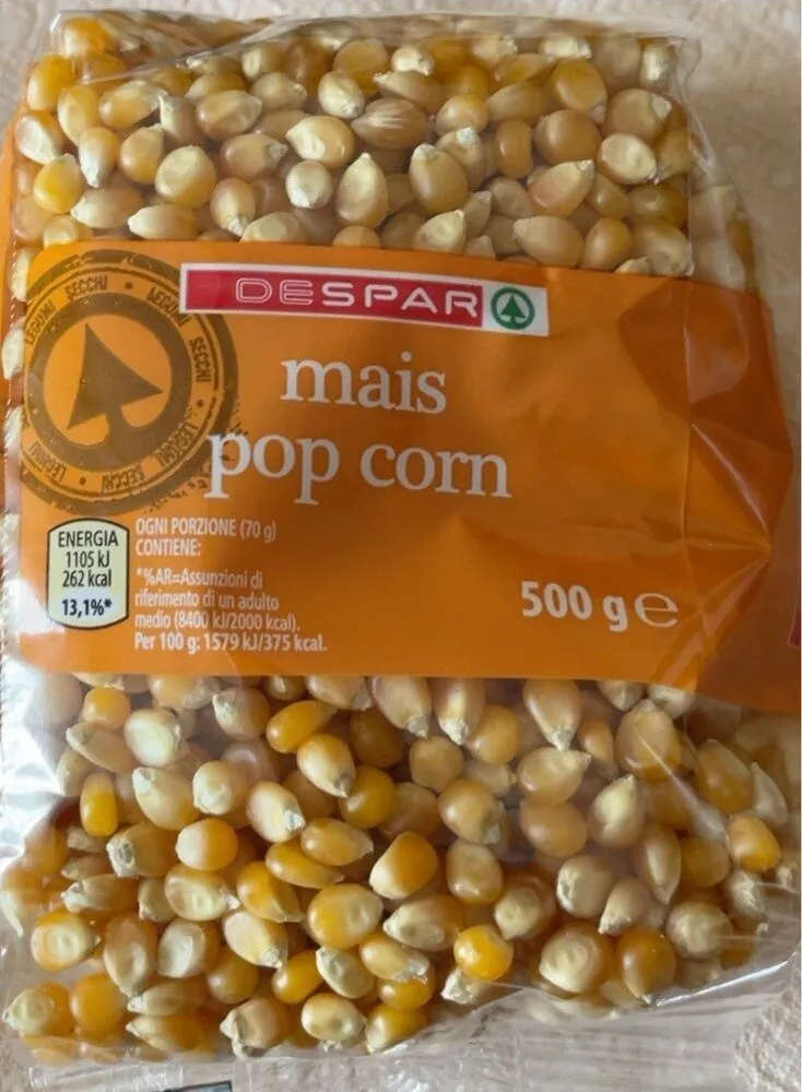 Mais pop corn