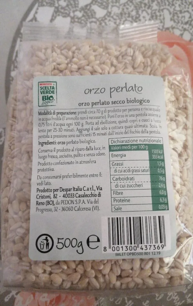 Orzo perlato