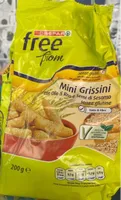 Mini Grissini con olio di riso e semi di sesamo senza glutine