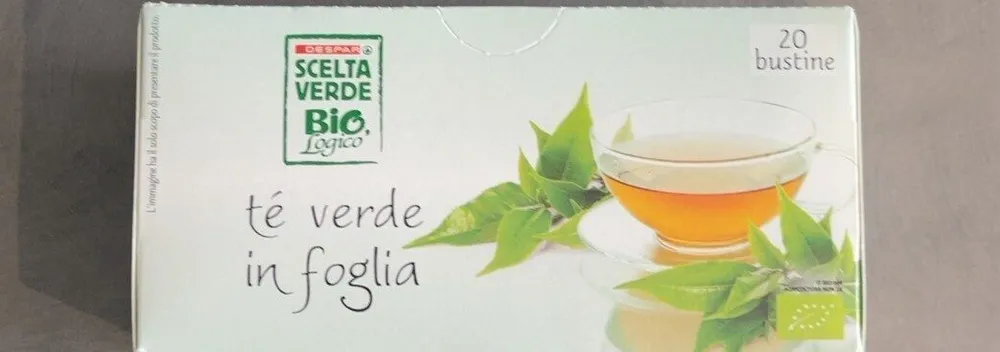 Tè verde in foglia