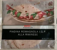 Piadina Romagnola I.G.P. alla Riminese