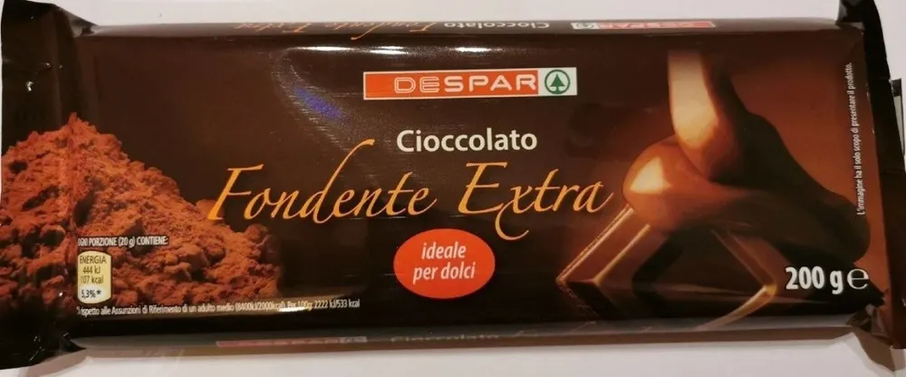 Cioccolato Fondente Extra