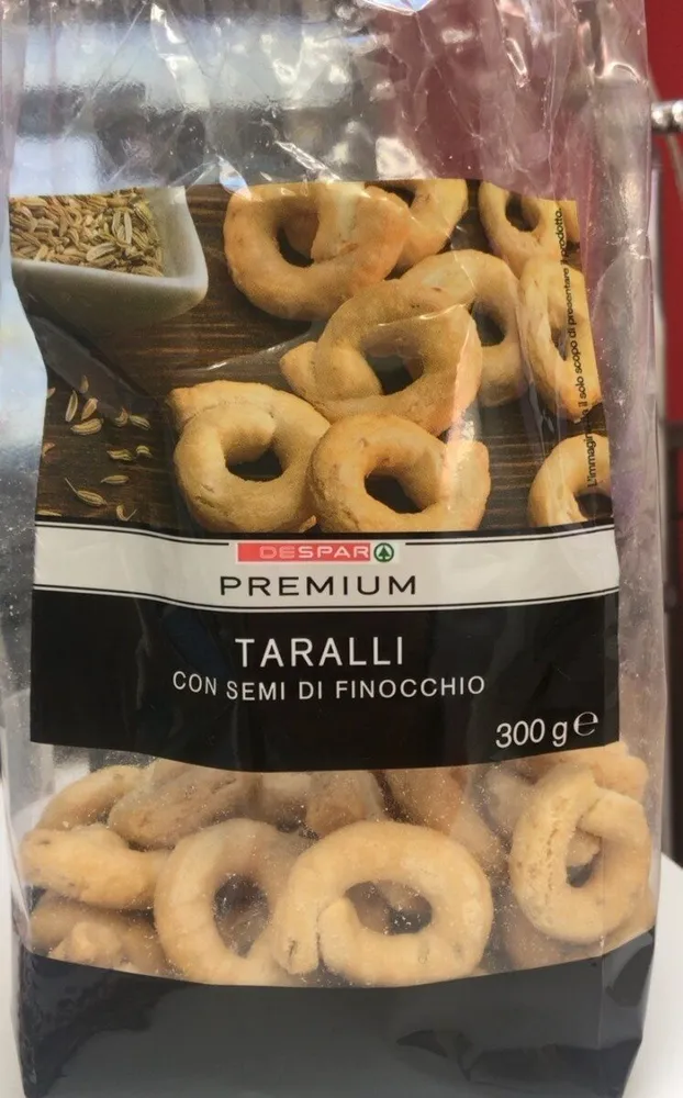 Taralli con semi di finocchio