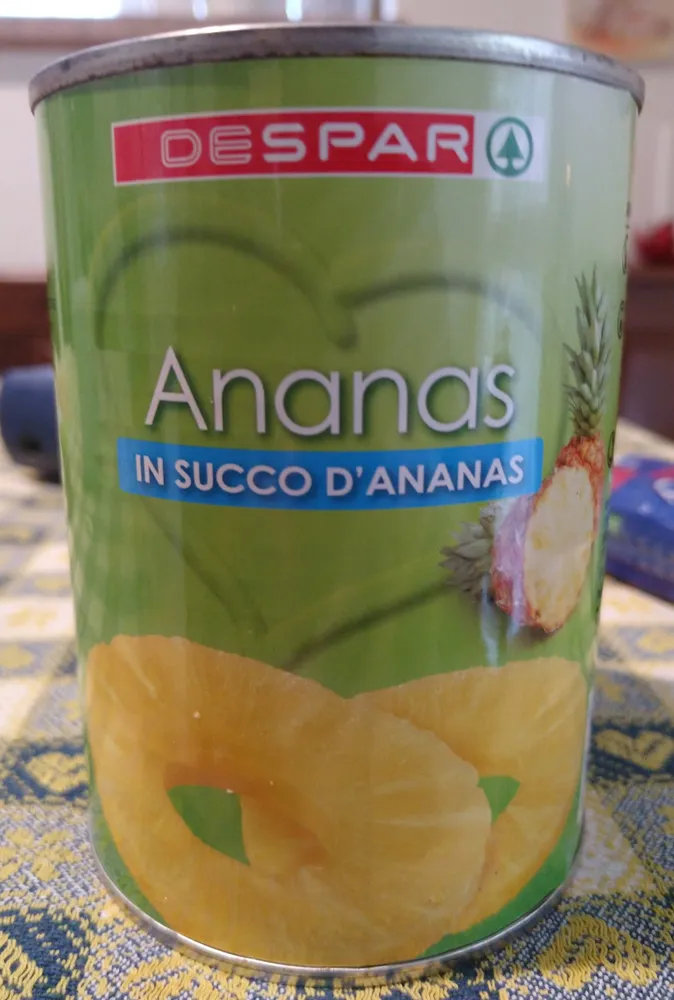 Ananas in succo d'ananas