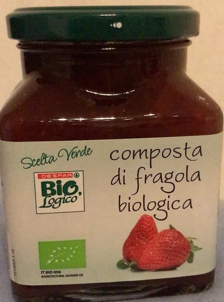 Composta di fragola biologica